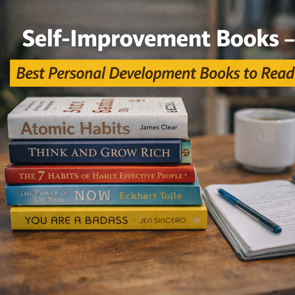 Self-Improvement Books – Best Personal Development Books to Read